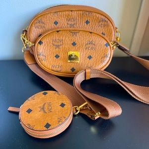 Authentic womens MCM Fanypack